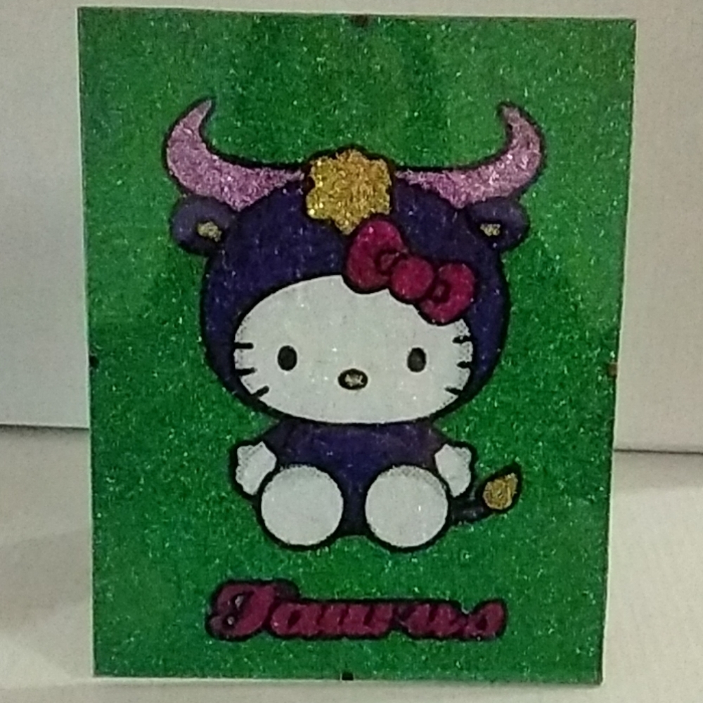 Hand made hello kitty Taurus picture
